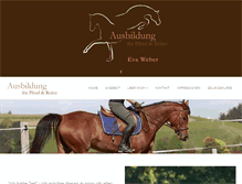 Tablet Screenshot of evaweber.ch